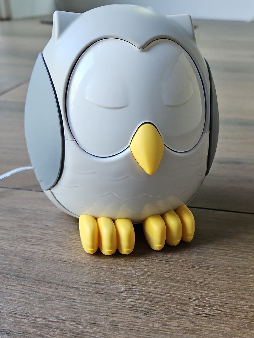 Young Living Feather The Grey Owl Oil Diffuser And Night Light